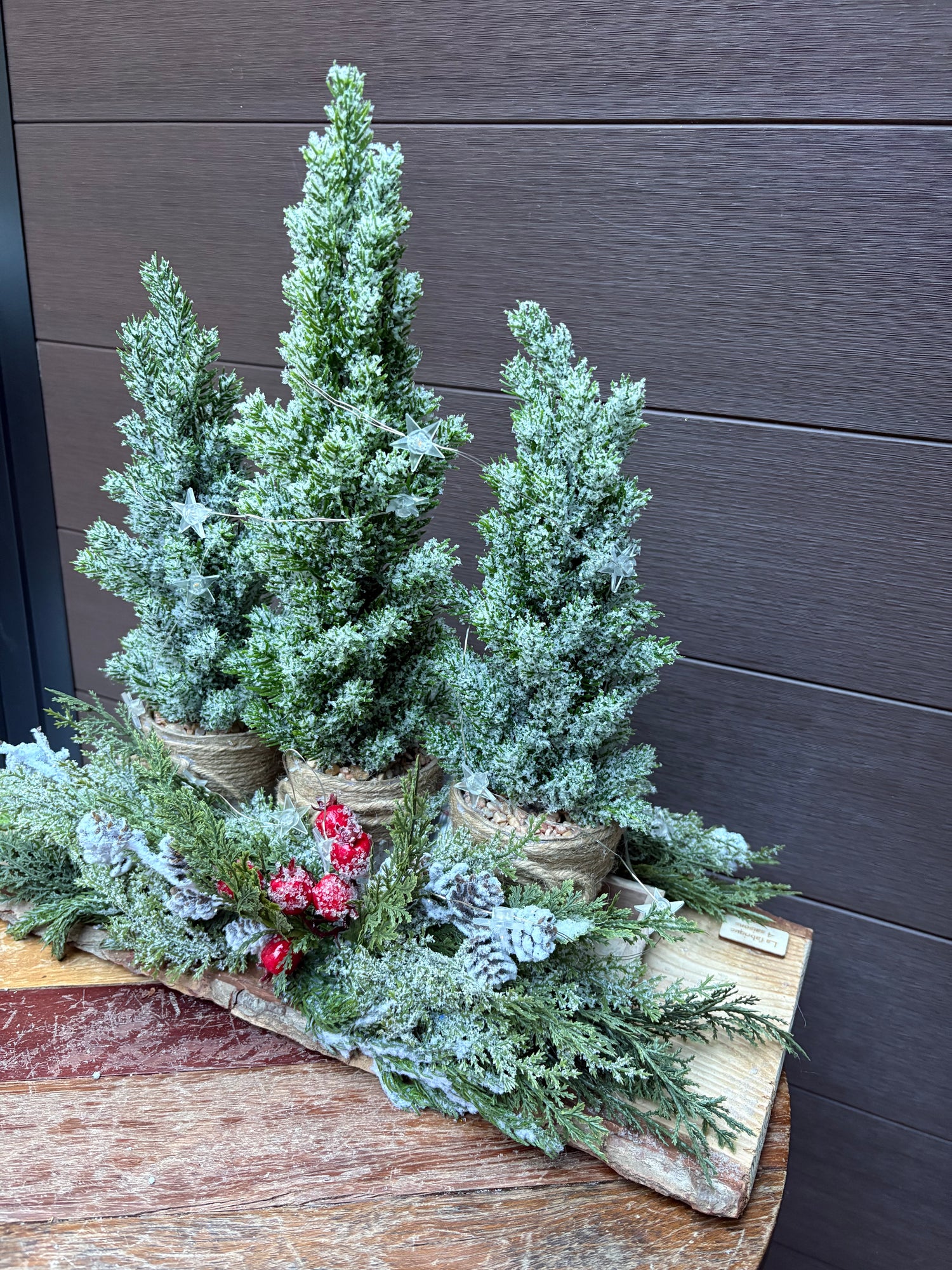 Centres de table et bouquets hiver