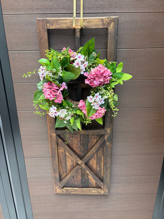 Porte décorative - florale romantique