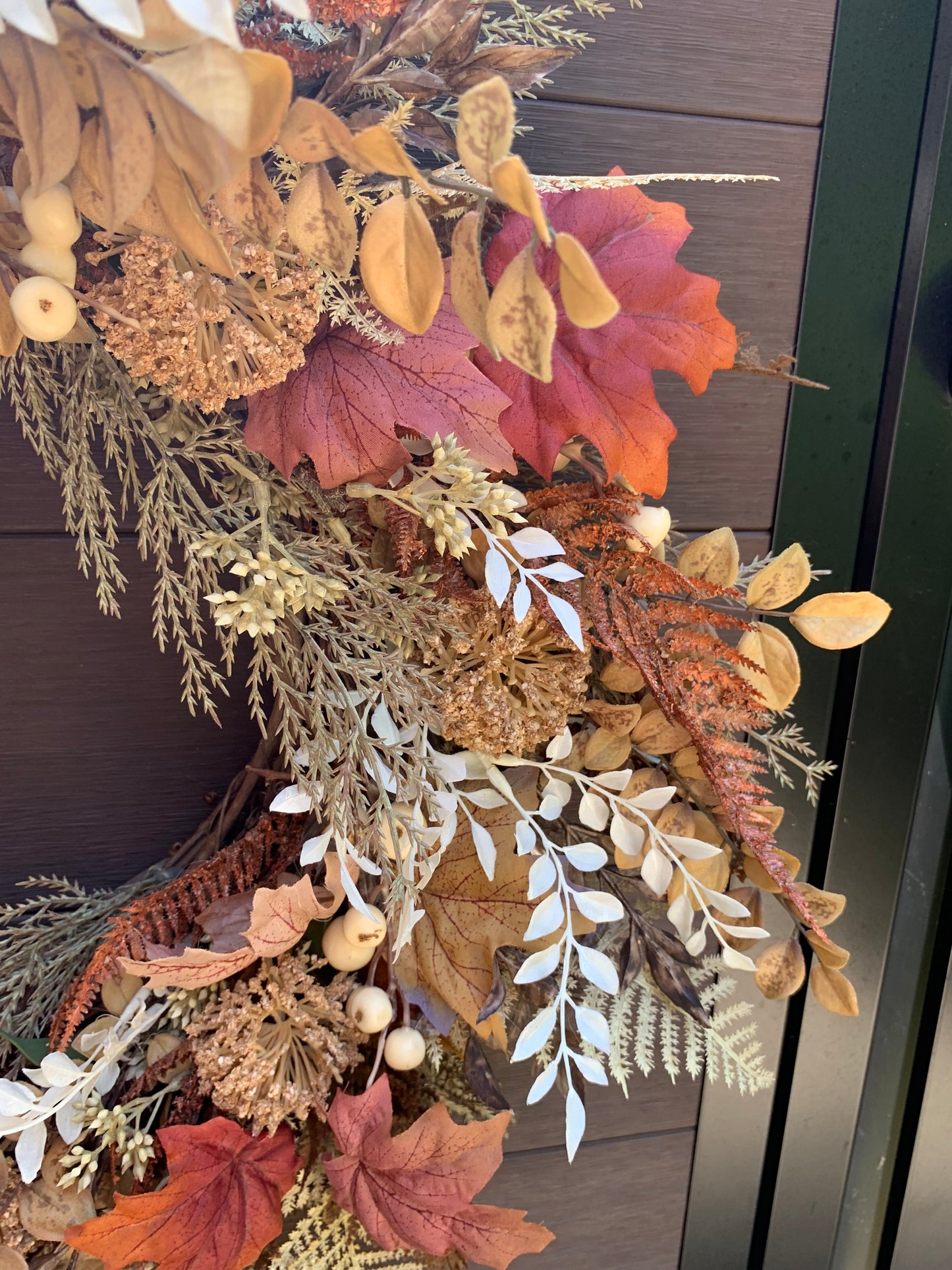 Couronne Automnale Naturelle Rustique Chic