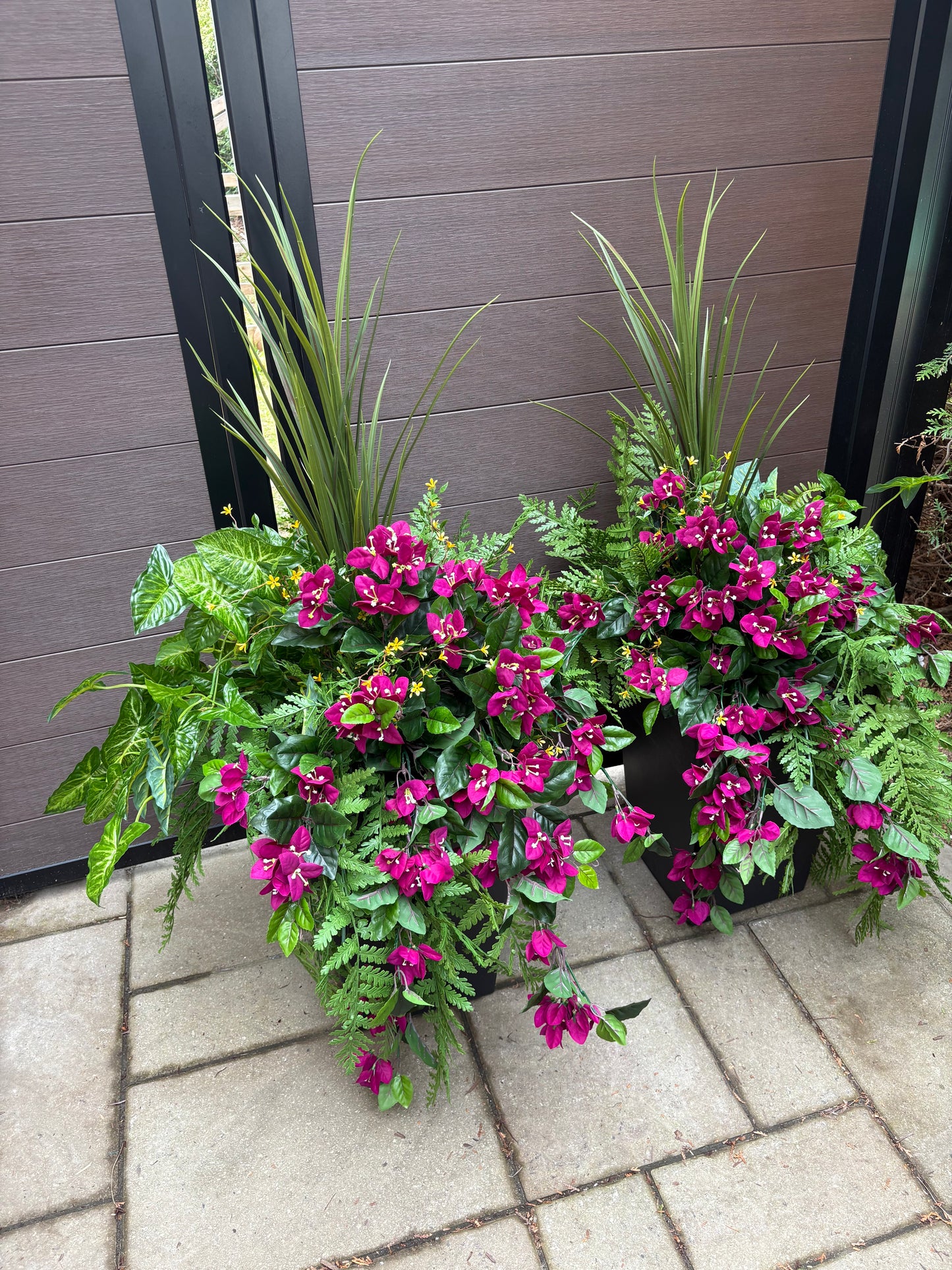Arrangement Bougainvillier Prune – Collection Béatrice
