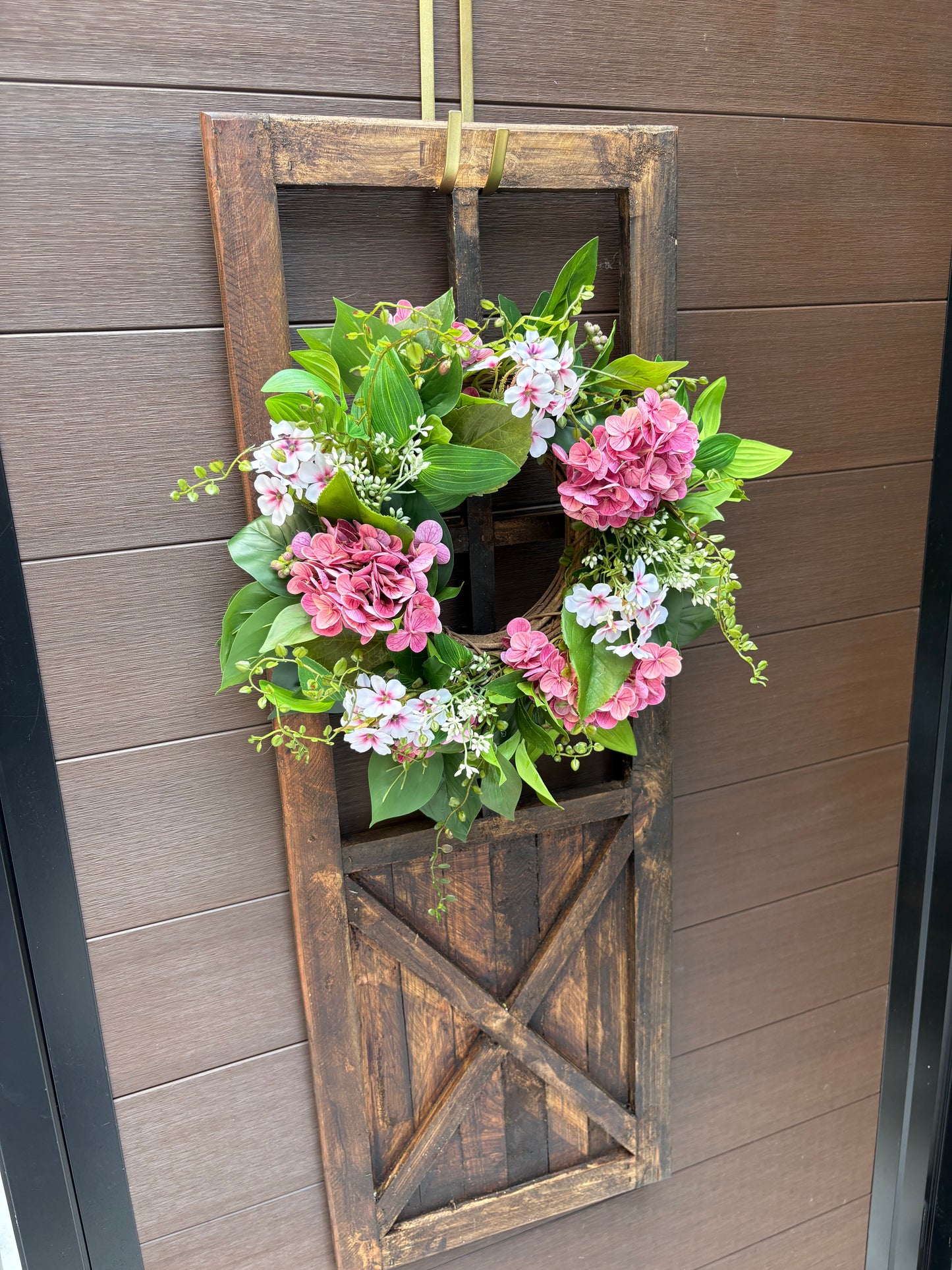 Decorative door - romantic floral