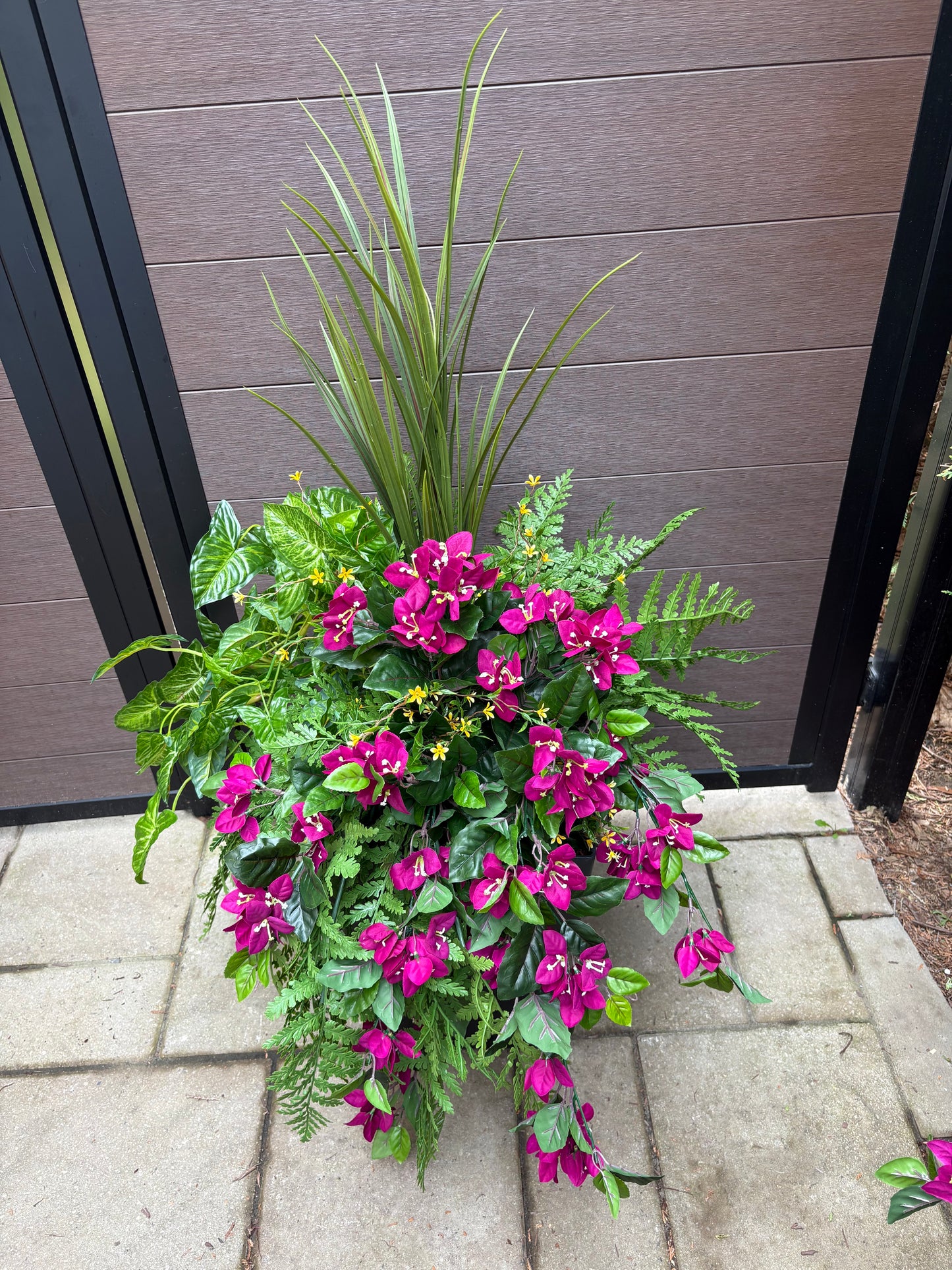 Arrangement Bougainvillier Prune – Collection Béatrice