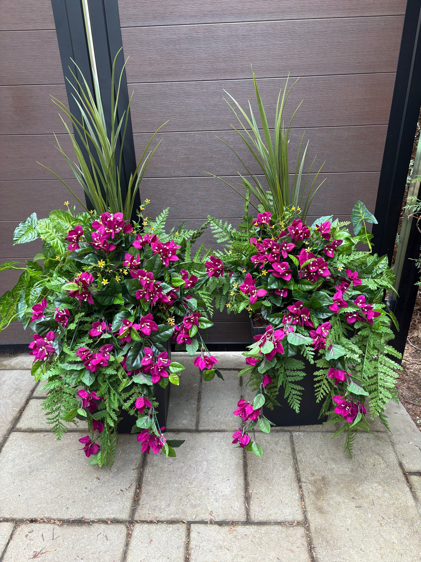 Arrangement Bougainvillier Prune – Collection Béatrice