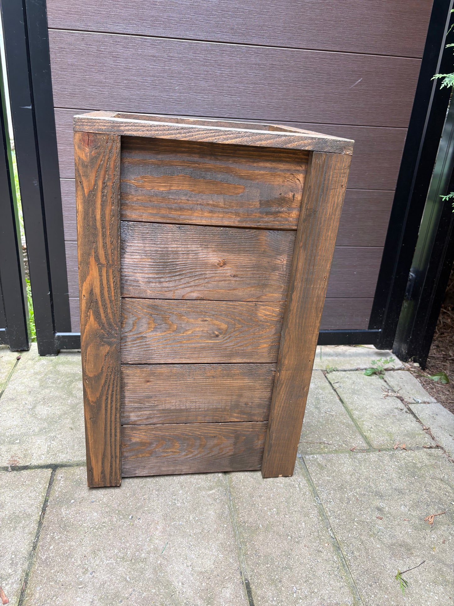 Caisson décoratif en bois rustique – fait à la main